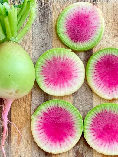 Radis 'Red Meat' (Radis Pastèque) Graines