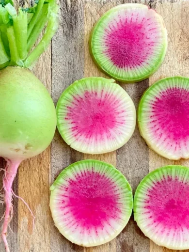 Radis 'Red Meat' (Radis Pastèque) Graines