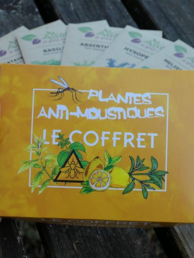 Coffret Plantes anti-moustiques (6 sachets de graines)