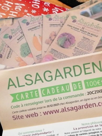 Carte Cadeau Alsagarden 100€