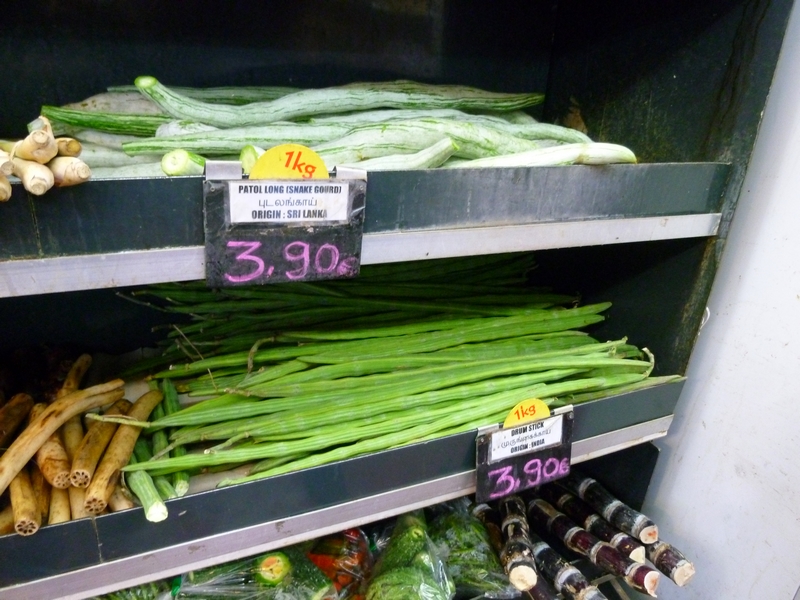 Légumes indiens, vente plantes (1)