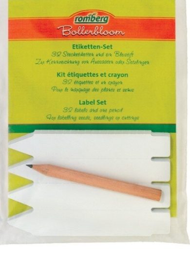 Kit de 32 étiquettes (+ crayon)