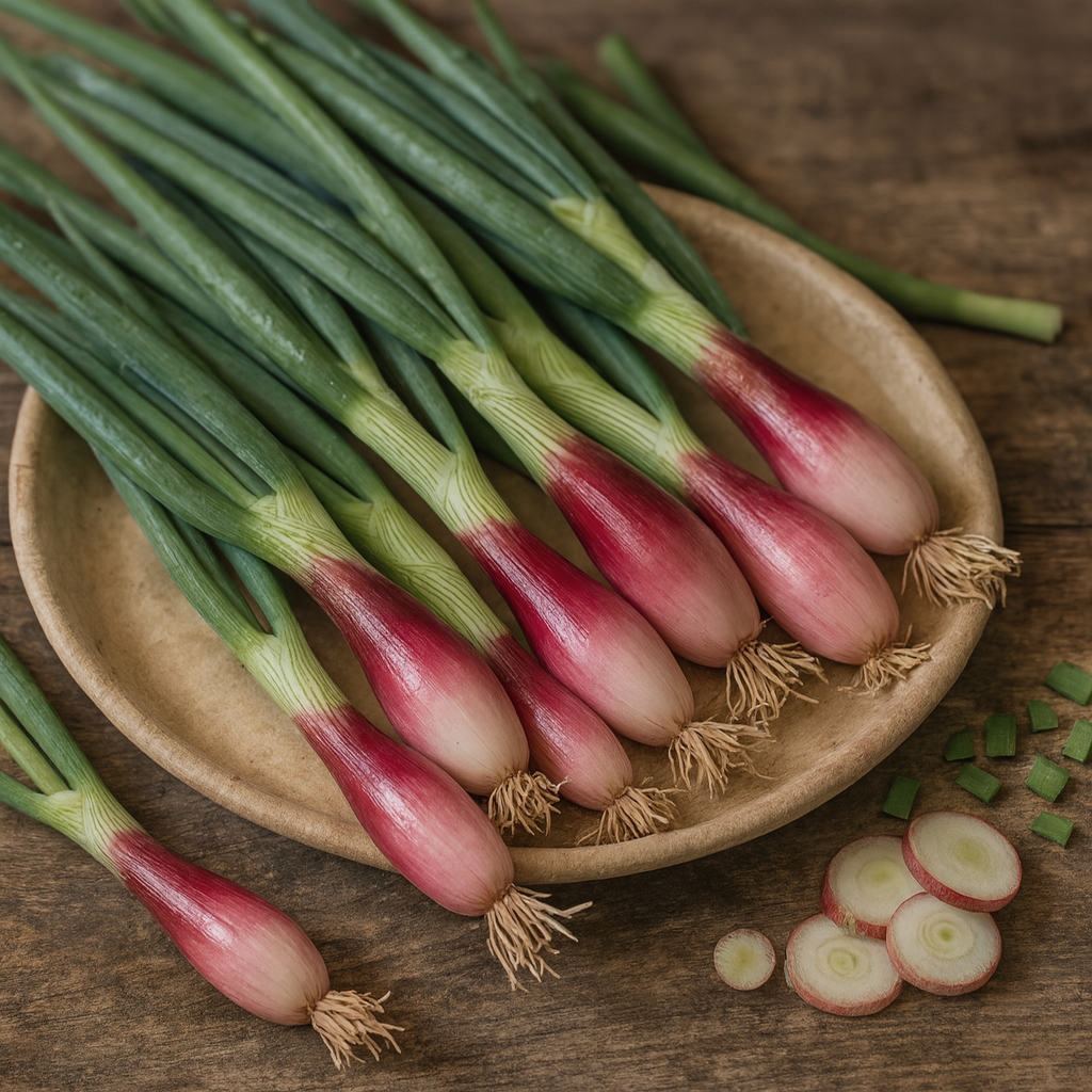 Ciboule rouge (Allium fistulosum) Graines – Image 2