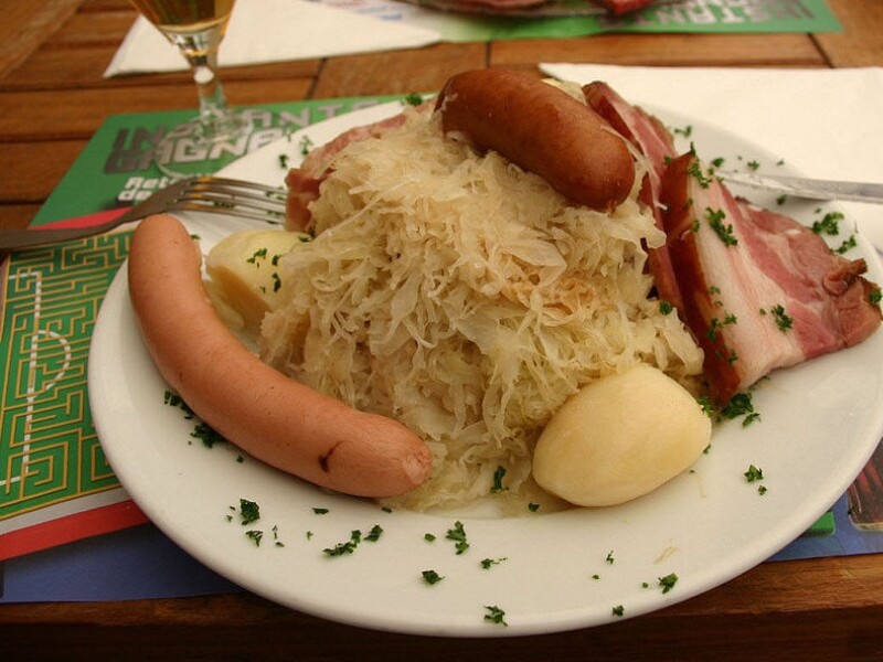 La fameuse choucroute d’Alsace !