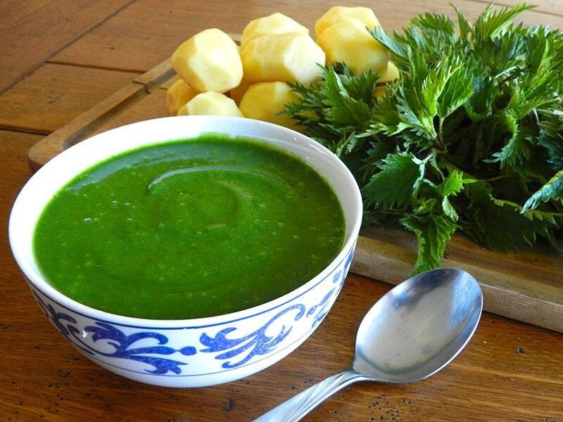 Toute simple, ce potage d'orties est un classique !