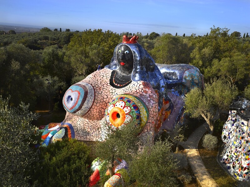 The Empress, Tarot Garden, Italy