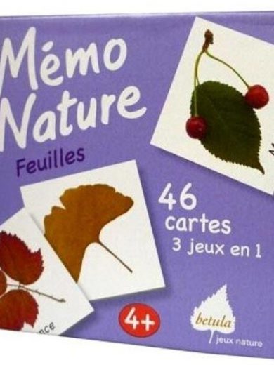 Mémo nature les feuilles