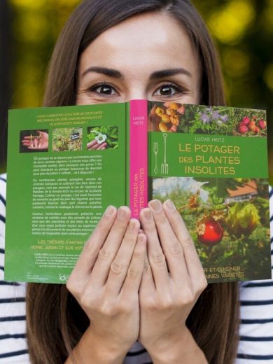 Livre : Le potager des plantes insolites (Lucas HEITZ)