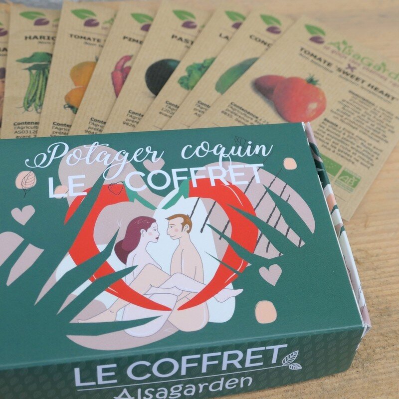 Pack découverte 1 Potager + coffret de 12 sachets de graines