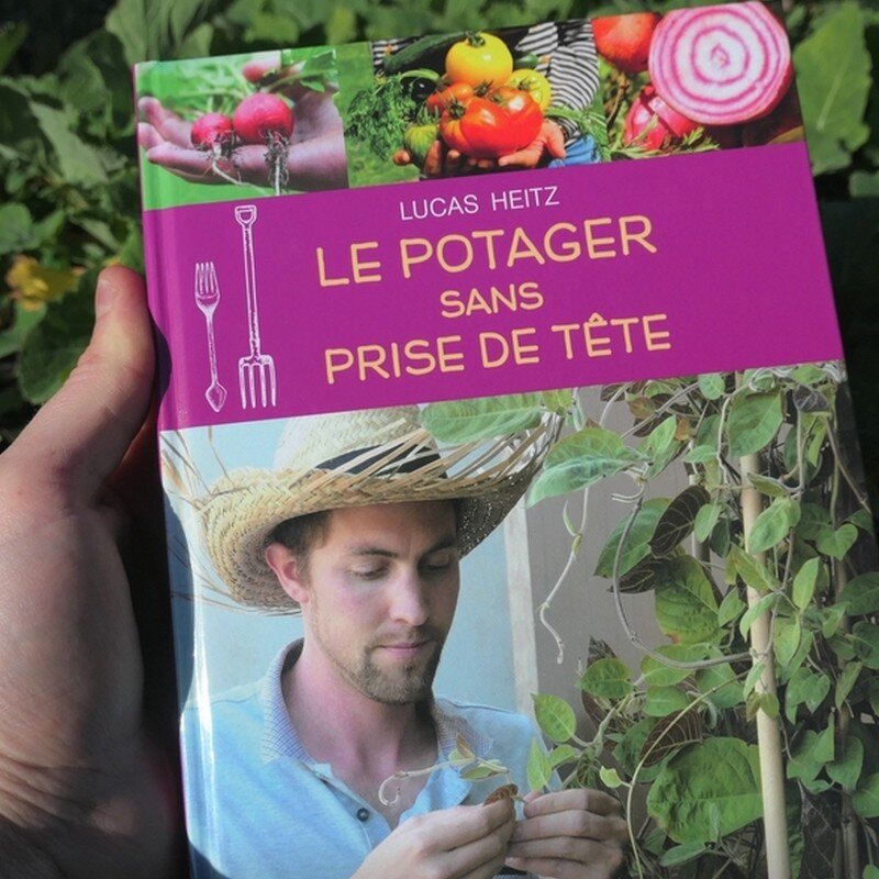 Livre : Le Potager sans prise de tête (Lucas Heitz)