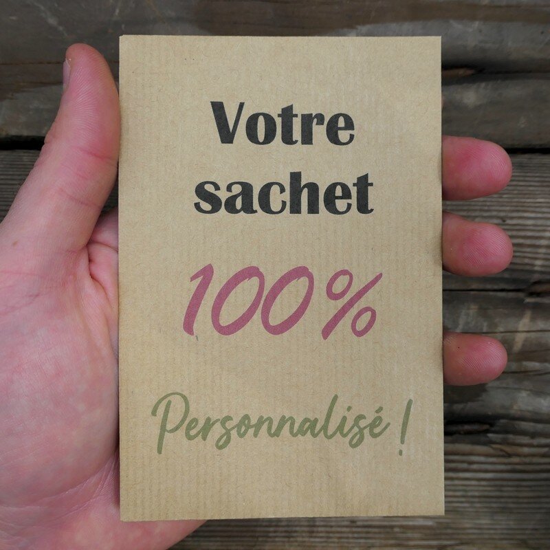 Sachet de graines à offrir « Joyeux Noël » - La Fabrique à Sachets