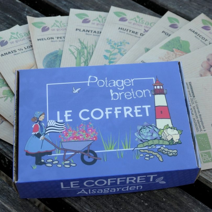 Coffret Potager Breton (10 Variétés locales bretonnes)