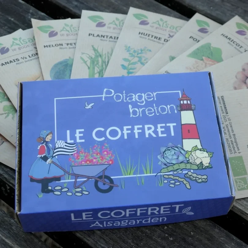 Coffret Potager Breton (10 Variétés locales bretonnes)