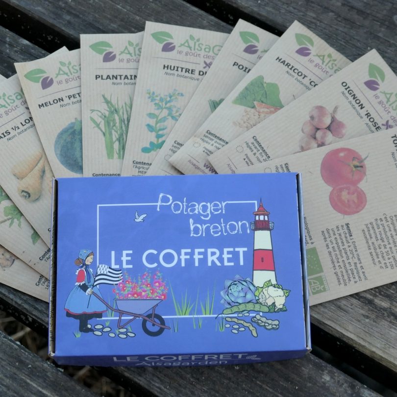 Coffret de graines Potager Insolite (10 variétés rares et