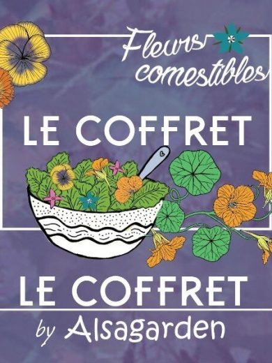 Coffret Fleurs comestibles (10 variétés comestibles) Graines