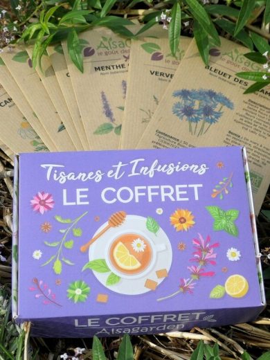Coffret Tisanes et Infusions (10 variétés à infuser)