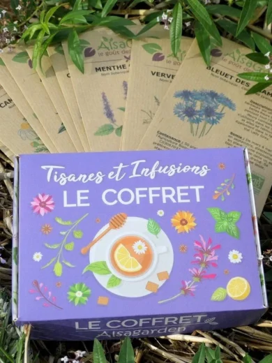 Coffret Tisanes et Infusions (10 variétés à infuser)
