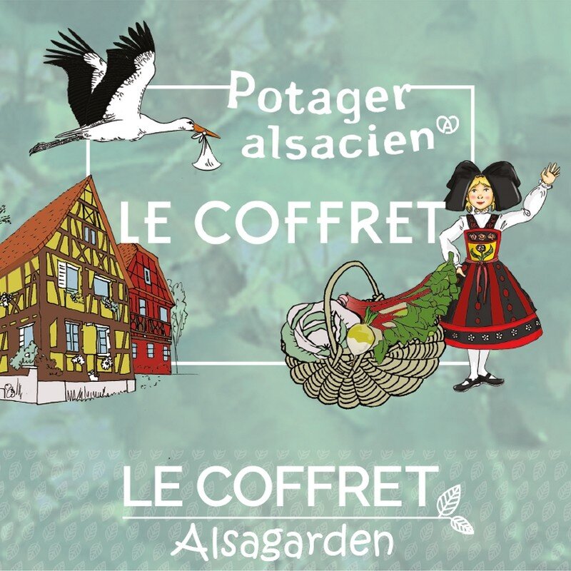 Coffret Potager Alsacien (10 variétés régionales traditionnelles)