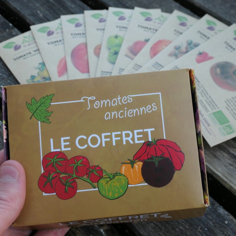 52 sachets de graines en coffret