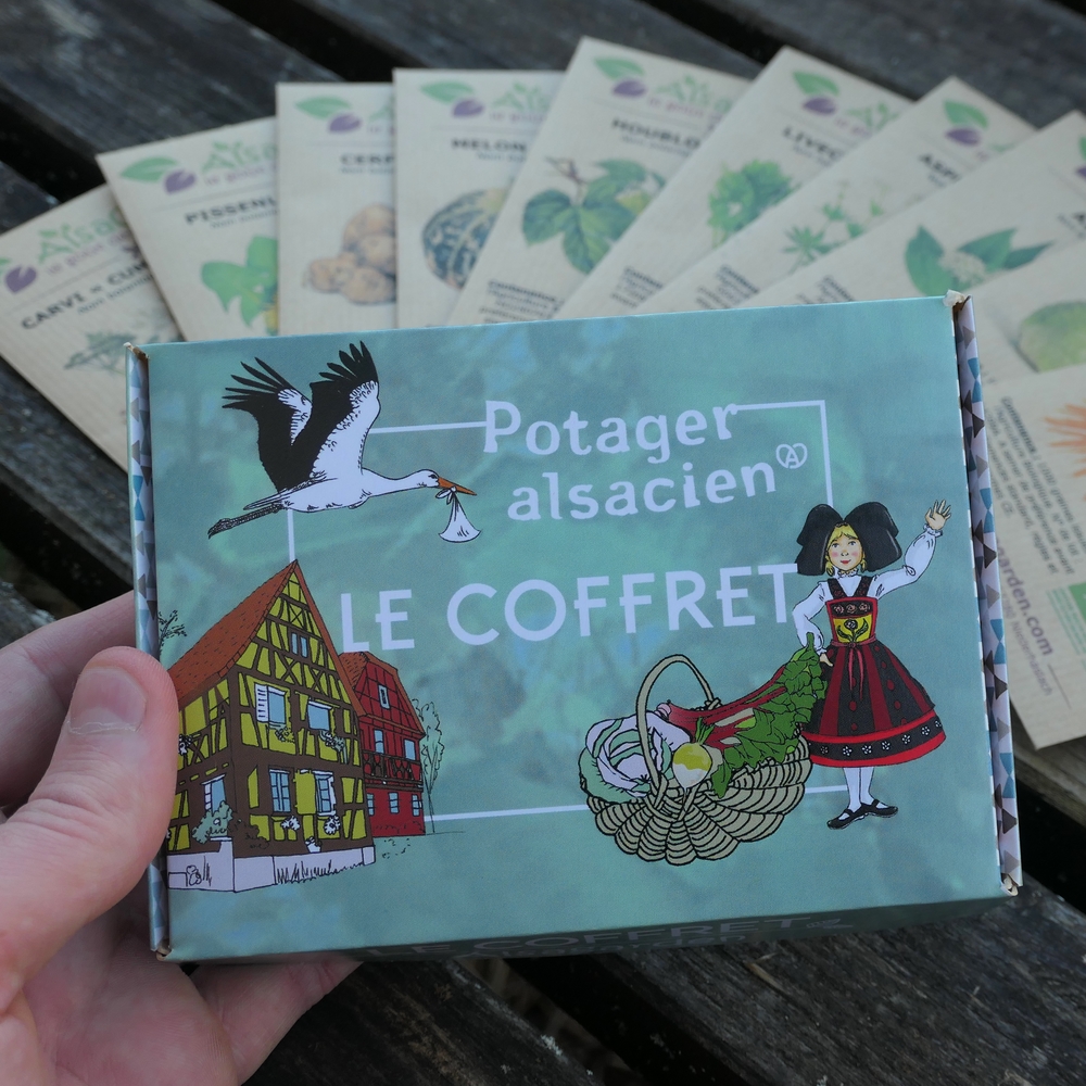 Coffret de graines Légumes perpétuels (10 variétés de permaculture)-  Alsagarden