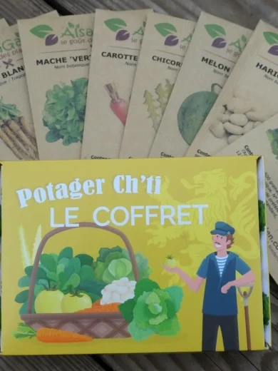 Coffret Potager Ch'ti (10 variétés régionales du Nord)