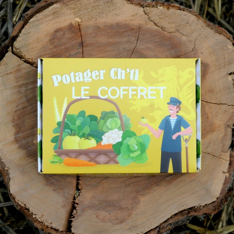 Coffret Potager Ch'ti (10 variétés régionales du Nord)
