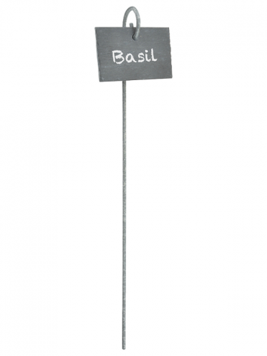 Etiquette en ardoise (+ Support 35 cm)