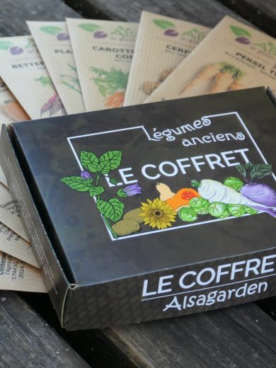 Coffret de graines Légumes anciens (10 variétés anciennes savoureuses)