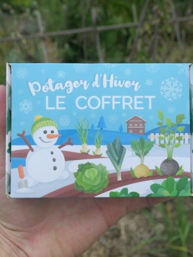 Coffret Potager d'Hiver (10 variétés de légumes hivernaux)
