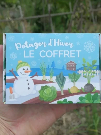 Coffret Potager d'Hiver (10 variétés de légumes hivernaux)