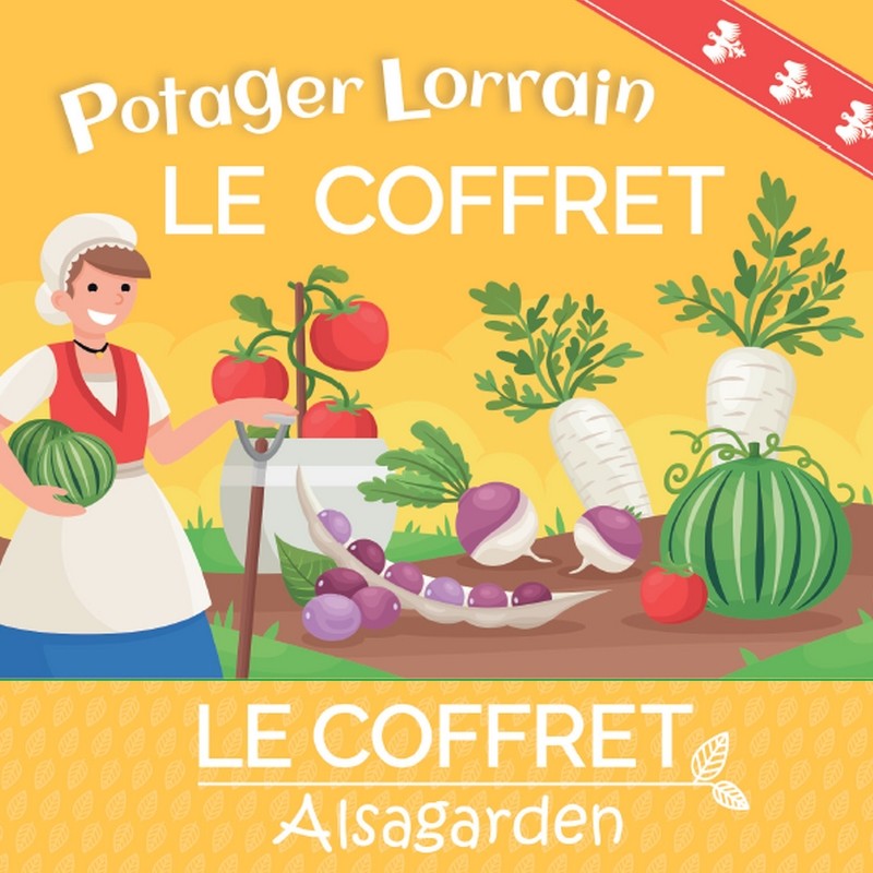 Coffret de graines Potager Lorrain (10 Variétés locales lorraines) -  Alsagarden