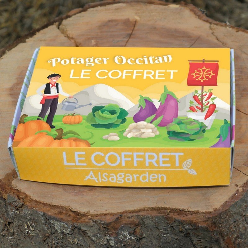 Coffret Potager Occitan (10 Variétés anciennes d'Occitanie)