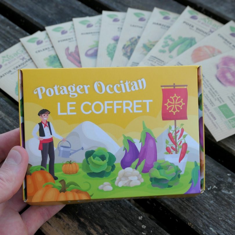 Coffret Potager Occitan (10 Variétés anciennes d'Occitanie)