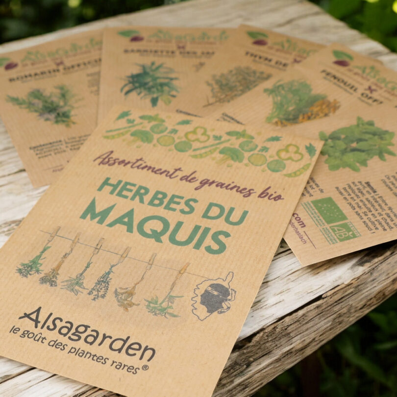 Assortiment Herbes du Maquis (5 Variétés de graines BIO) – Image 3