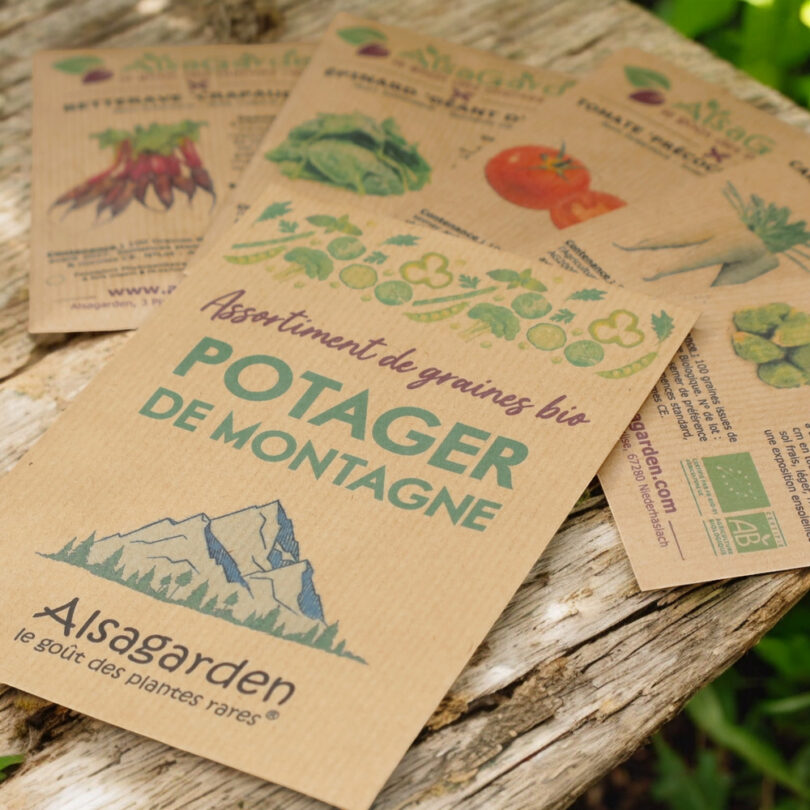 Assortiment Potager de Montagne (5 Variétés de graines BIO) – Image 3