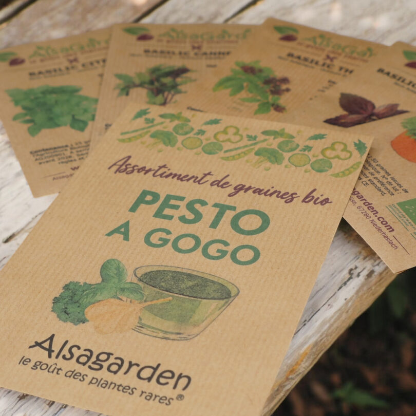Assortiment Pesto à gogo (5 Variétés de graines BIO) – Image 3