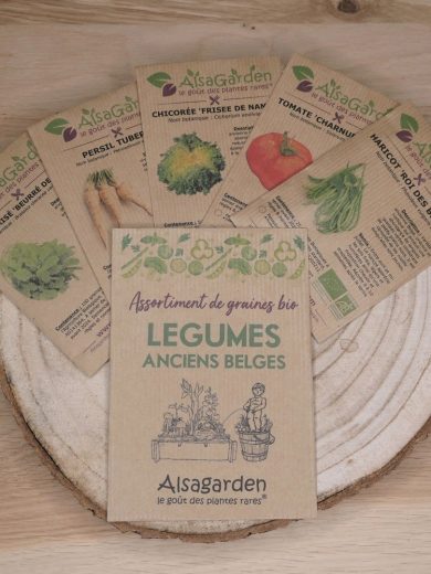 Assortiment Légumes anciens Belges (5 Variétés de graines BIO)