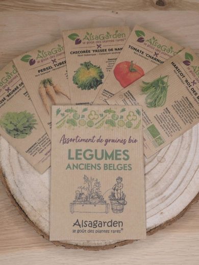 Assortiment Potager de Balcon (5 Variétés de graines BIO) - Alsagarden