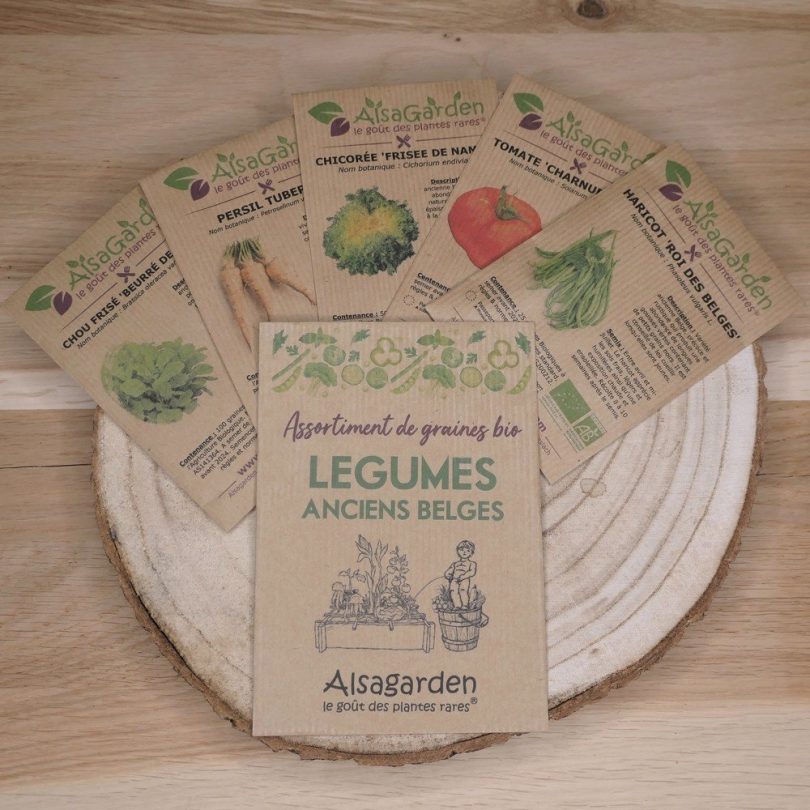 Assortiment Légumes anciens Belges (5 Variétés de graines BIO)