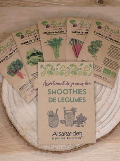 Assortiment Légumes pour Smoothies (5 Variétés de graines BIO)