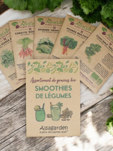 Assortiment Légumes pour Smoothies (5 Variétés de graines BIO)