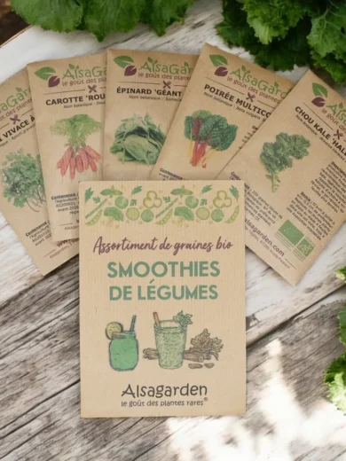 Assortiment Légumes pour Smoothies (5 Variétés de graines BIO)