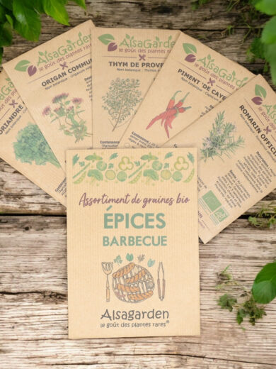 Assortiment Epices Barbecue (5 Variétés de graines BIO)