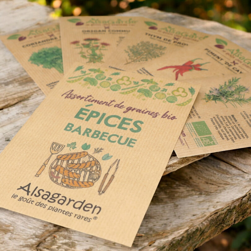 Assortiment Epices Barbecue (5 Variétés de graines BIO) – Image 2