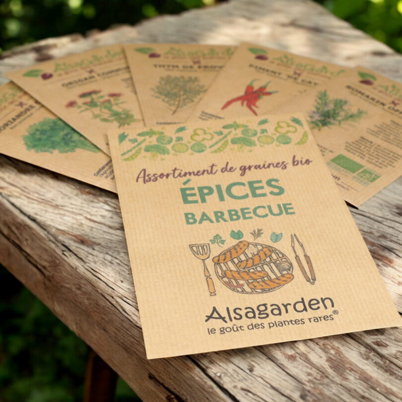 Assortiment Epices Barbecue (5 Variétés de graines BIO) – Image 3