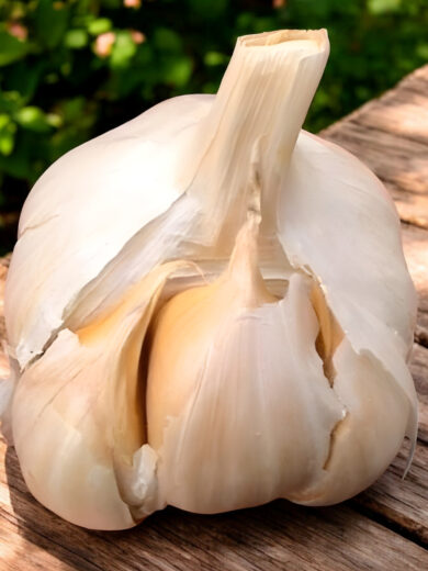 Ail éléphant (Allium ampeloprasum) Caïeux BIO – Image 2