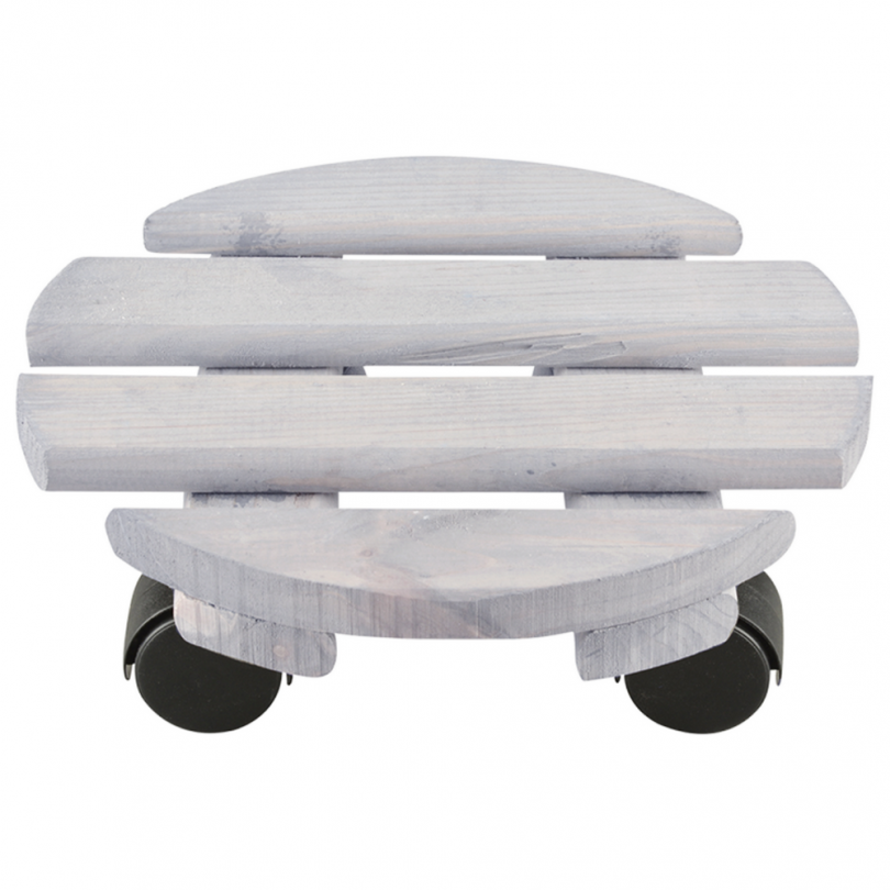 Plateau roulant rond pour plantes (taille S) – Image 2