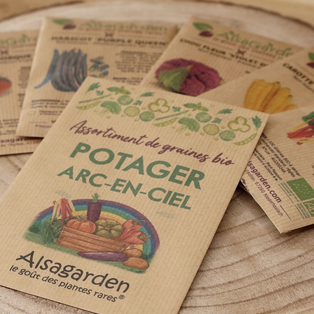 Assortiment Légumes anciens Belges (5 Variétés de graines BIO) - Alsagarden
