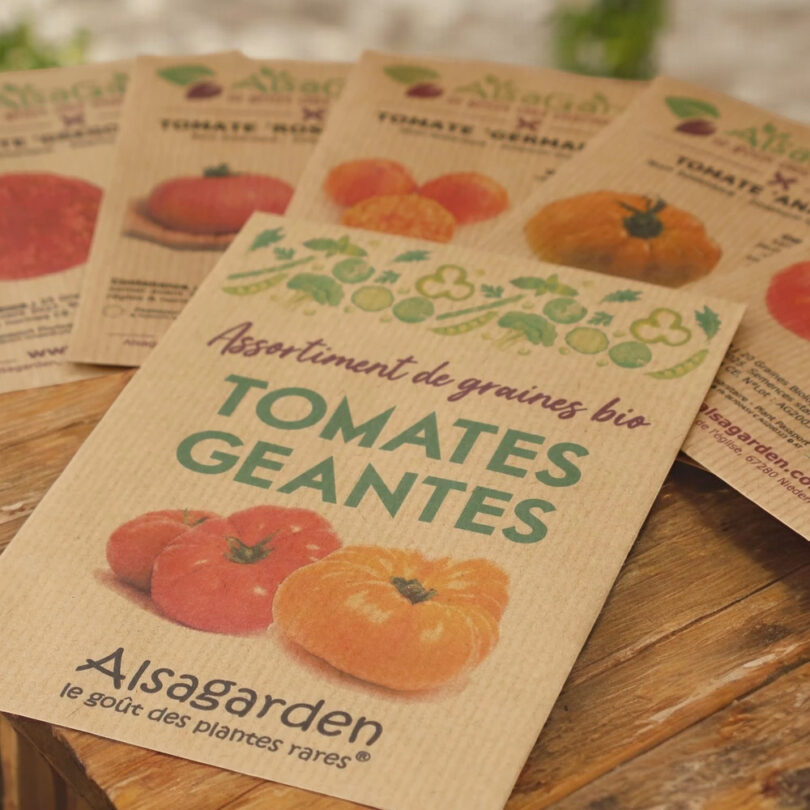 Assortiment Tomates géantes (5 Variétés de graines BIO) – Image 2