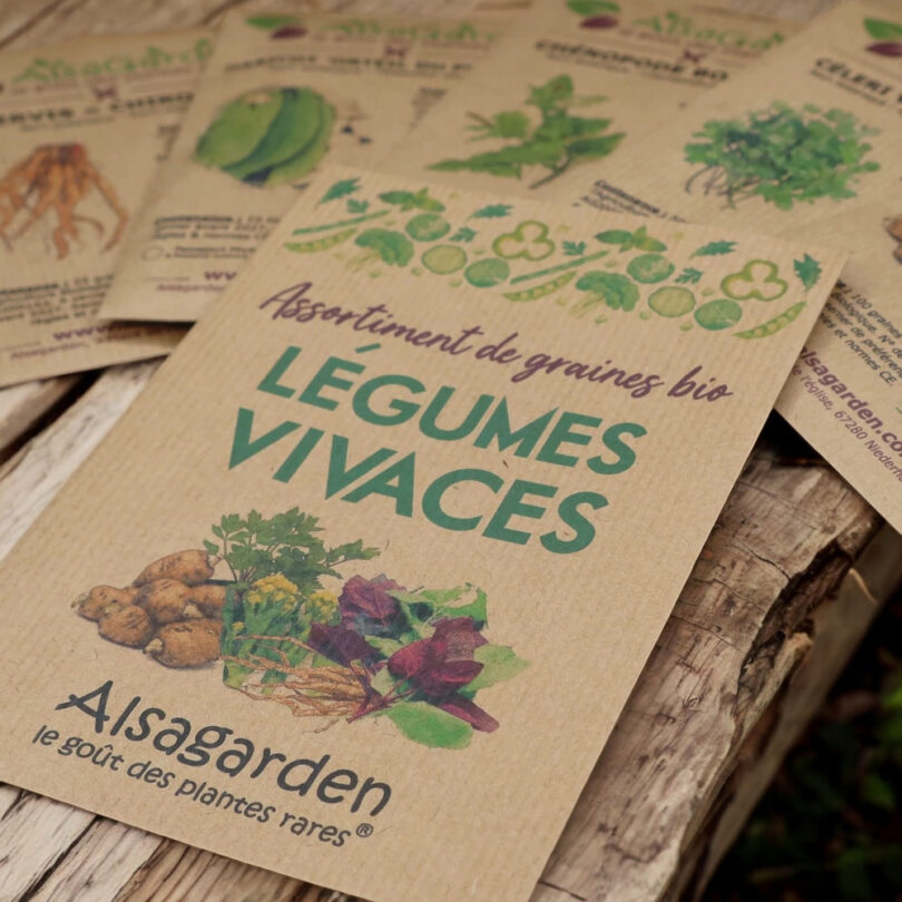 Assortiment Légumes Vivaces (5 Variétés de graines BIO) – Image 2